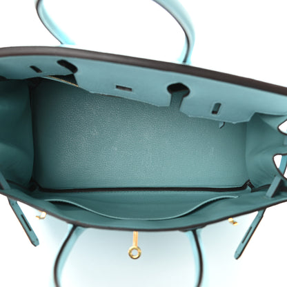 Hermes Epsom Birkin 30 Bleu Atoll 5 of 10