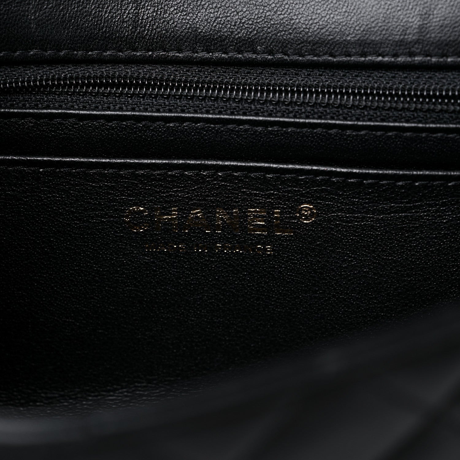Chanel Lambskin Quilted Mini Rectangular Flap Black 6 of 10