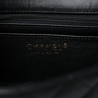 Chanel Lambskin Quilted Mini Rectangular Flap Black 6 of 10