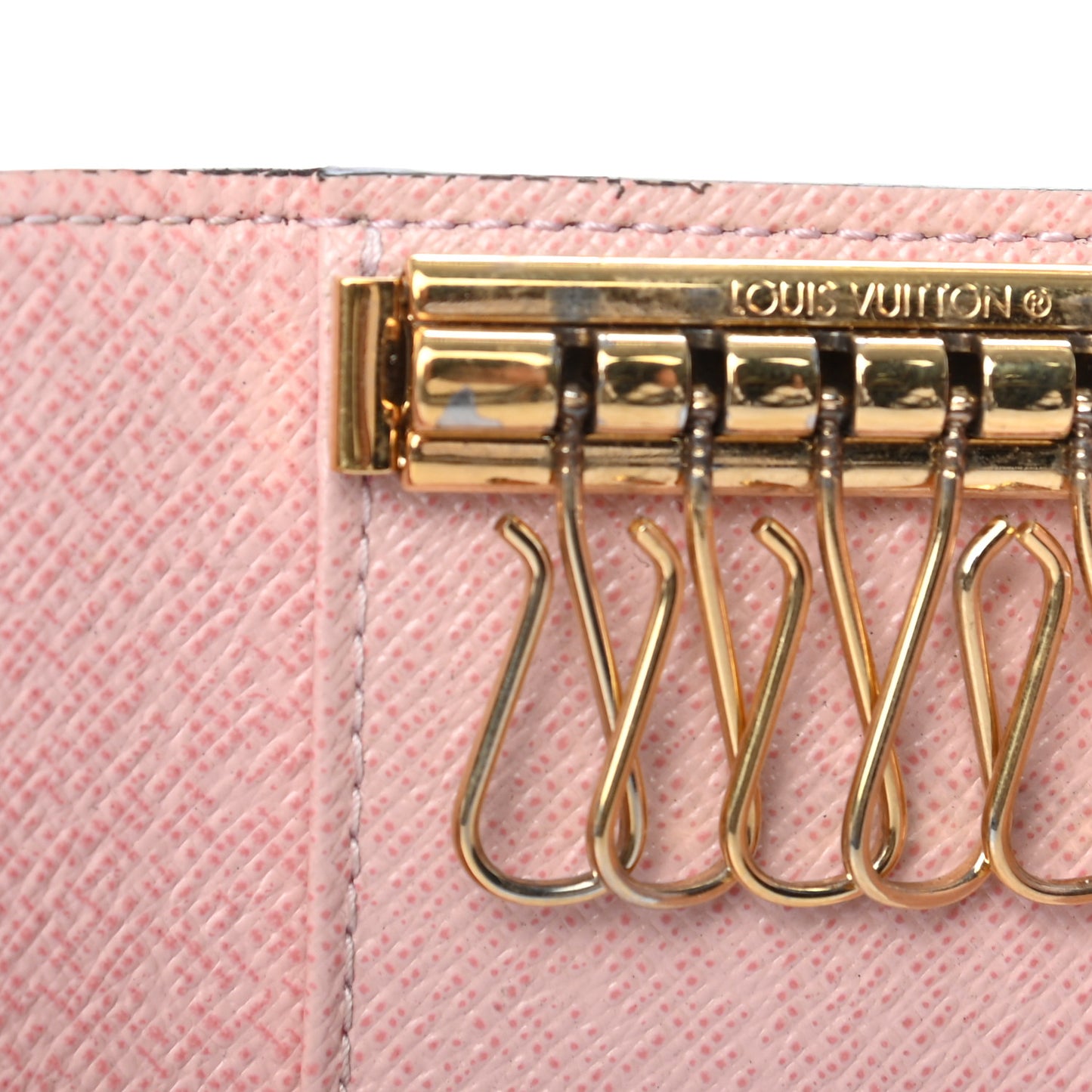 Monogram Multicles 6 Key Holder Rose Ballerine