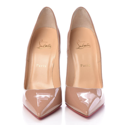 Christian Louboutin Patent So Kate 120 Pumps 40 Nude 2 of 12