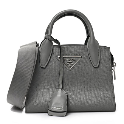 Prada Saffiano Cuir Small Kristen Ardesia 1 of 9