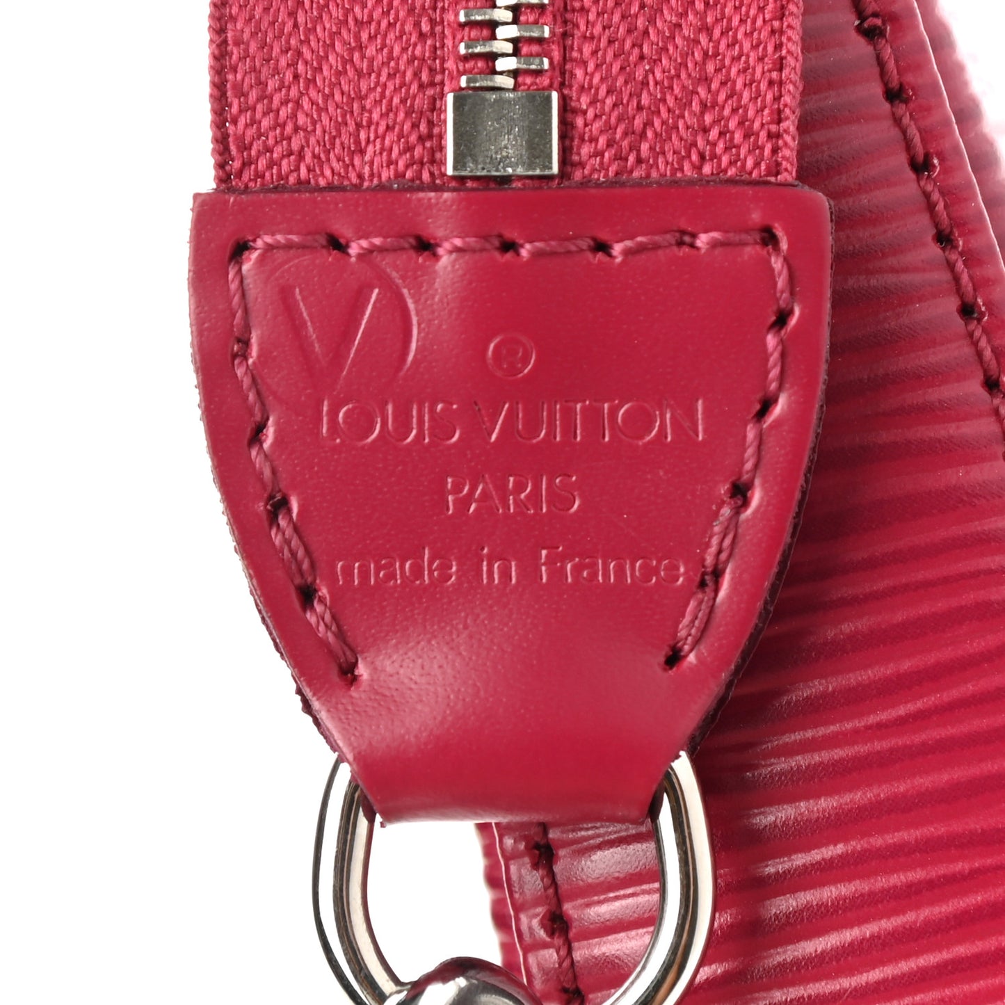 Epi Pochette Accessories NM Fuchsia