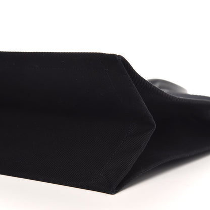 Saint Laurent Linen Calfskin Rive Gauche Tote Black 9 of 9