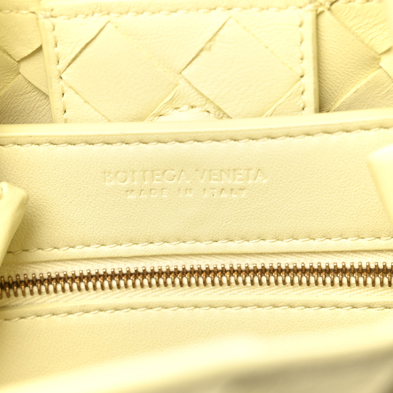 Bottega Veneta Nappa Intrecciato Small Andiamo Shoulder Bag Chamomile 6 of 10