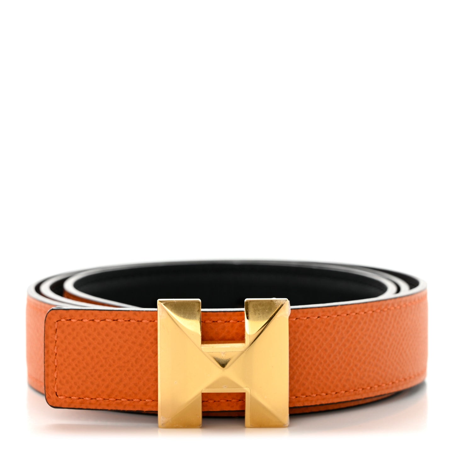 Swift Epsom 24mm Medor H Belt 80 32 Orange Black
