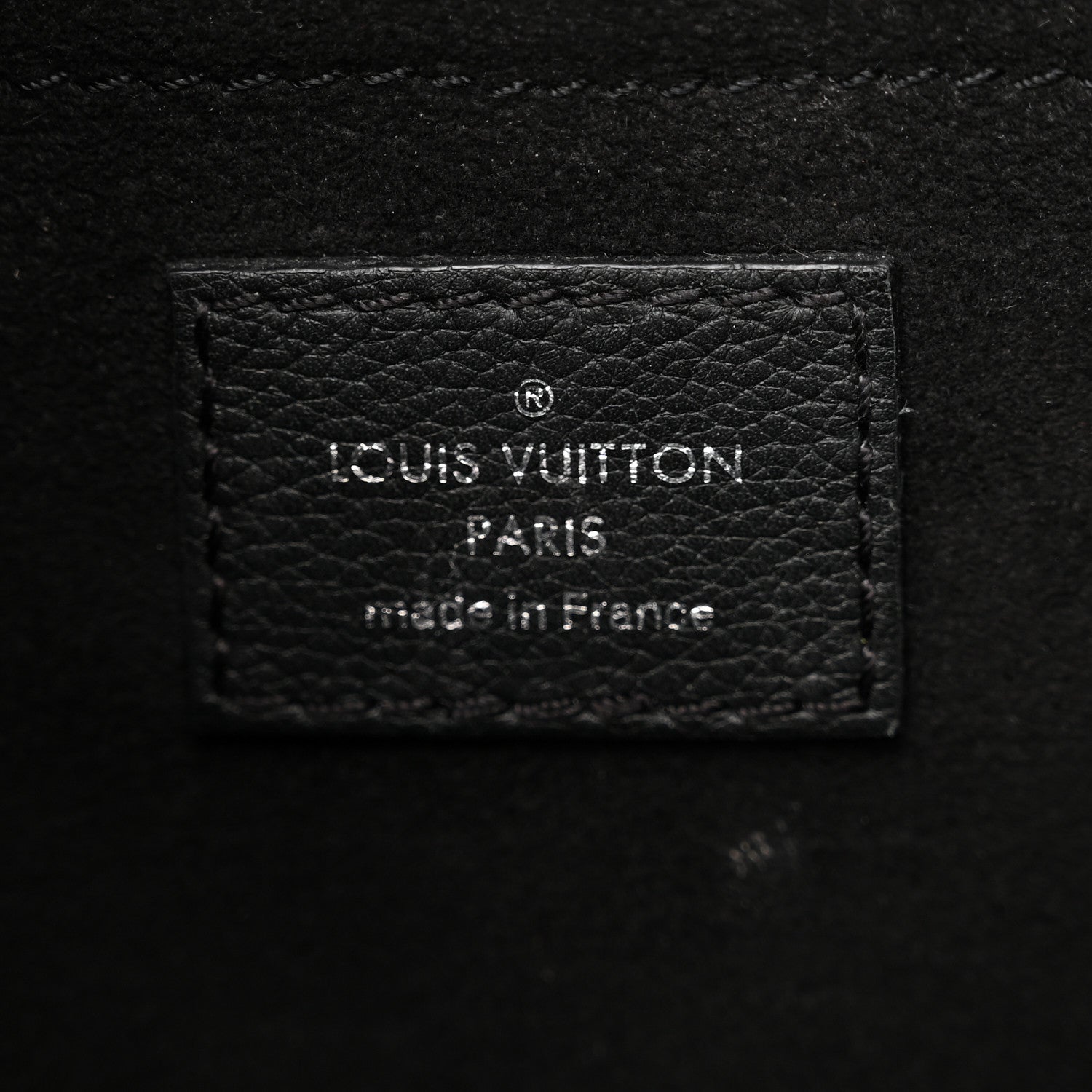 Louis Vuitton Soft Calfskin Mylockme Chain Bag BB Black 6 of 17