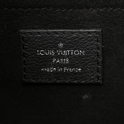 Louis Vuitton Soft Calfskin Mylockme Chain Bag BB Black 6 of 17