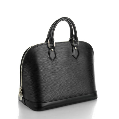 Louis Vuitton Epi Alma PM Black 3 of 7