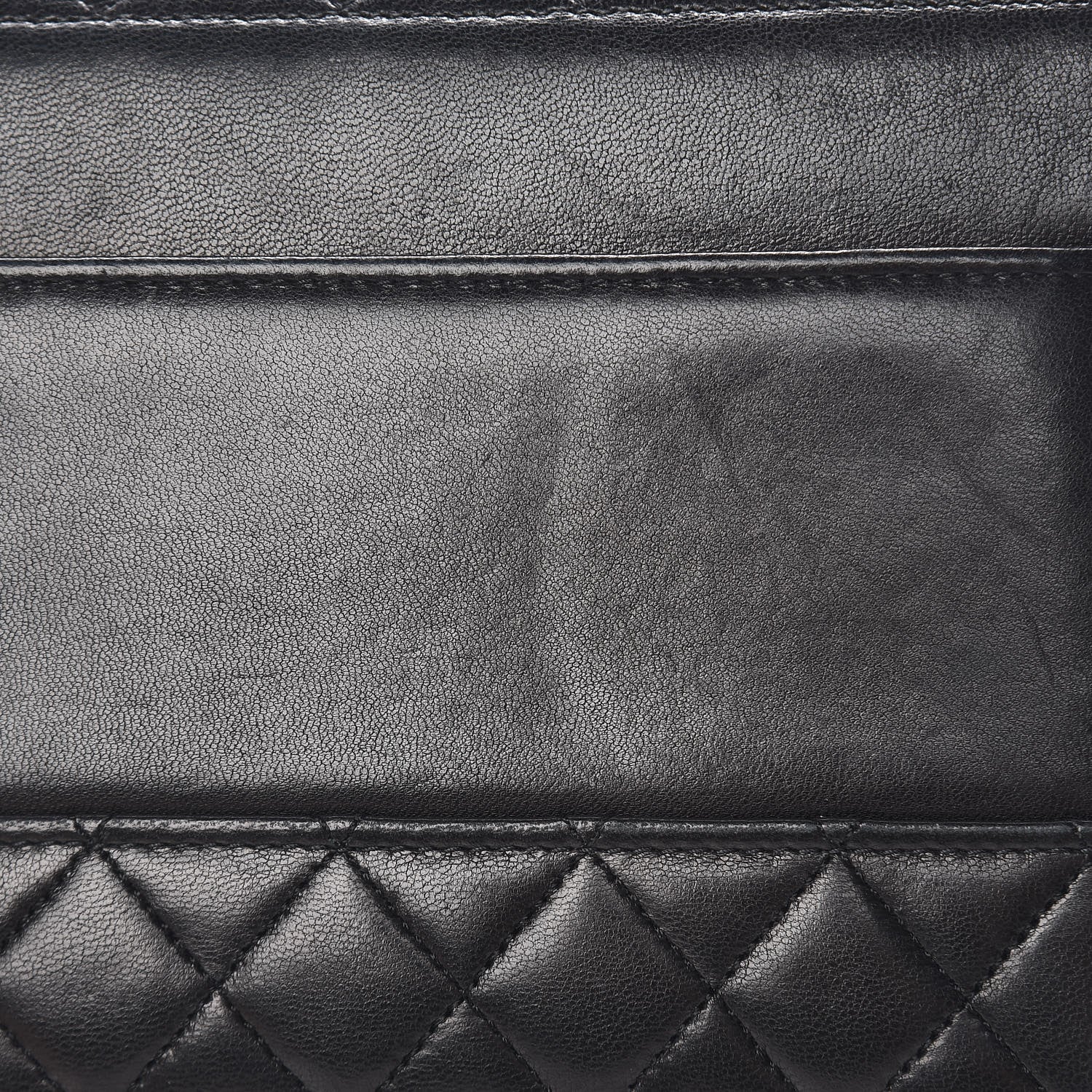 Chanel Lambskin Quilted Shoulder Flap Bag Black 19 of 34
