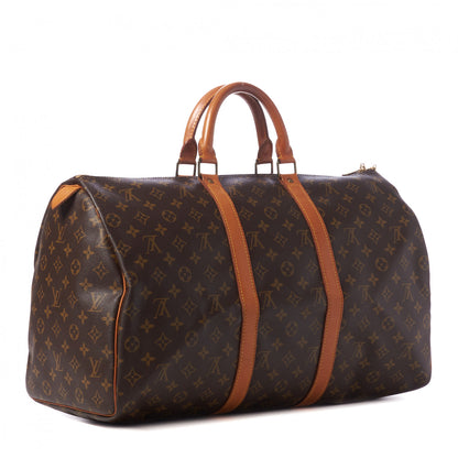 Louis Vuitton Monogram Keepall 50 2 of 14