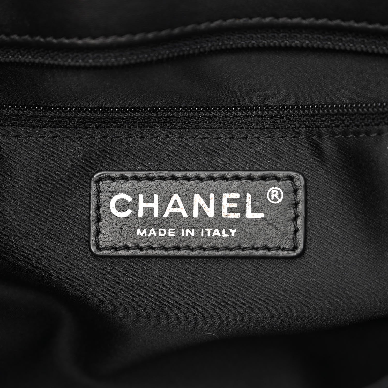 Chanel Lambskin Quilted Large Easy Carry Shopping Tote Black 6 of 11