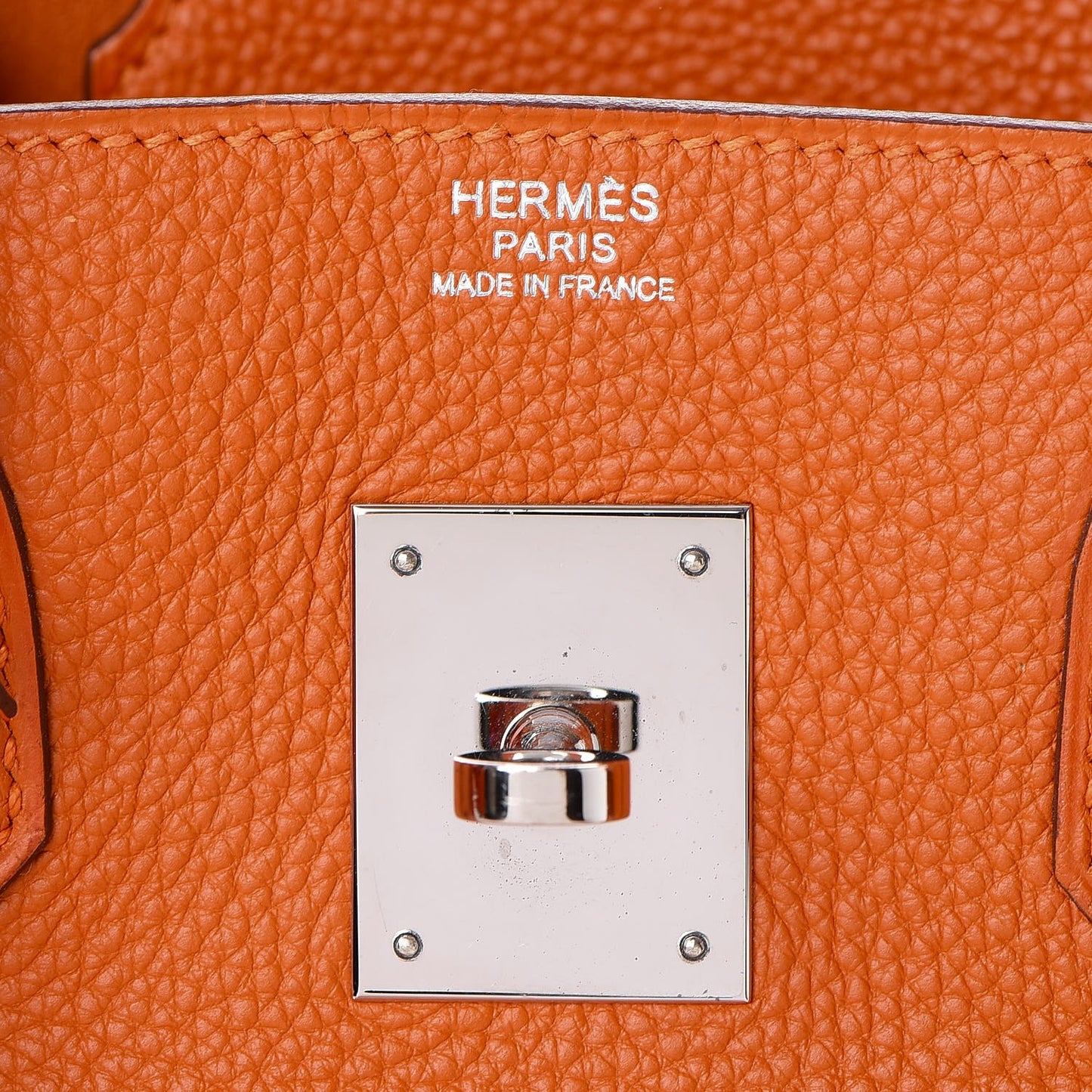 Togo Birkin 30 Orange