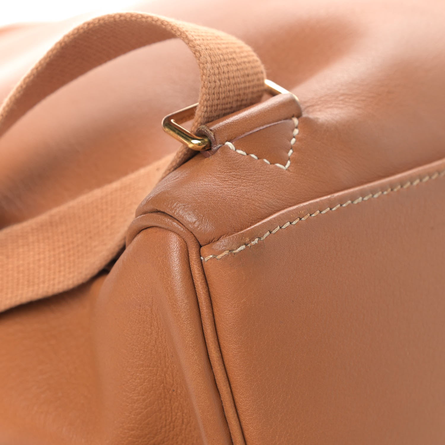 Hermes Togo Kelly Ado Backpack Gold 9 of 13