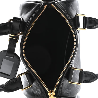 Louis Vuitton Monogram Ink Speedy BB Black 4 of 5