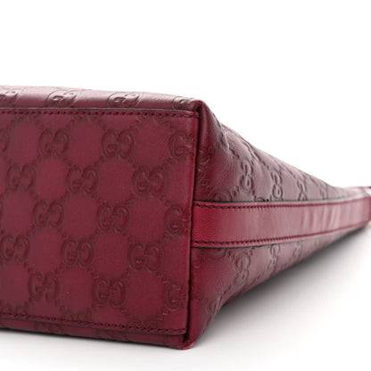 Gucci Guccissima Hobo Dark Red 10 of 10