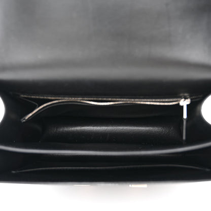 Hermes Madame Calfskin Lizard Constance 24 Black Ombre 5 of 12