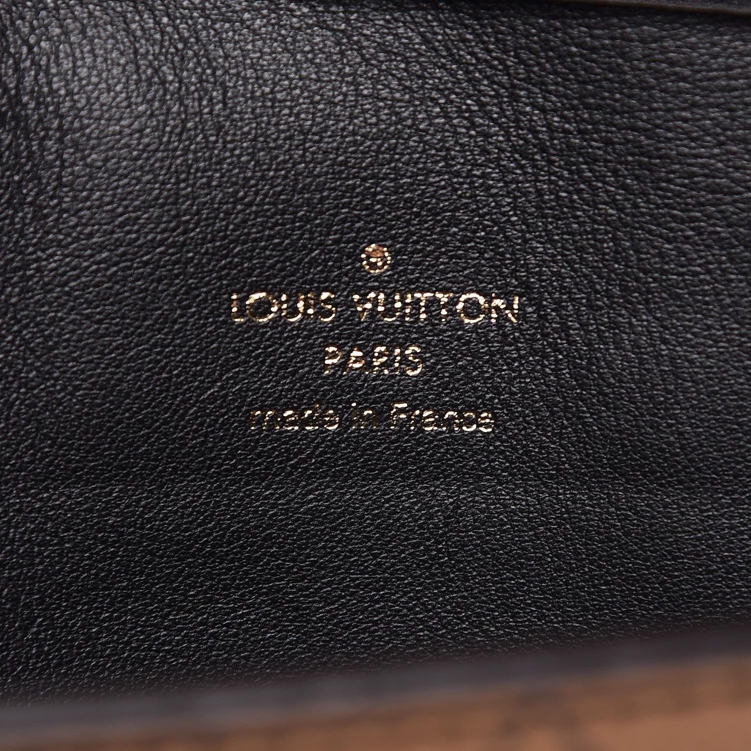 Louis Vuitton Calfskin Reverse Monogram Column Clutch 7 of 9
