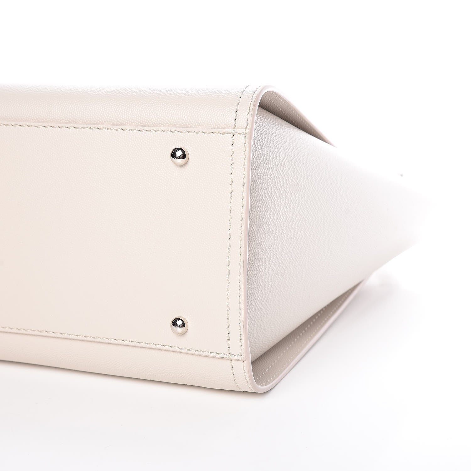 Chanel Caviar Small Studded Deauville Tote Ivory 6 of 10