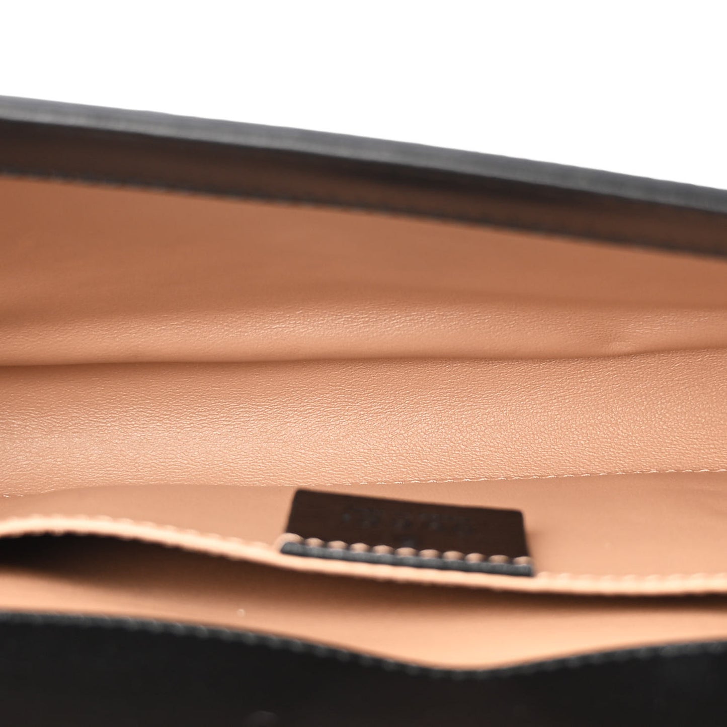 Textured Calfskin Torchon GG Broadway Envelope Clutch Black