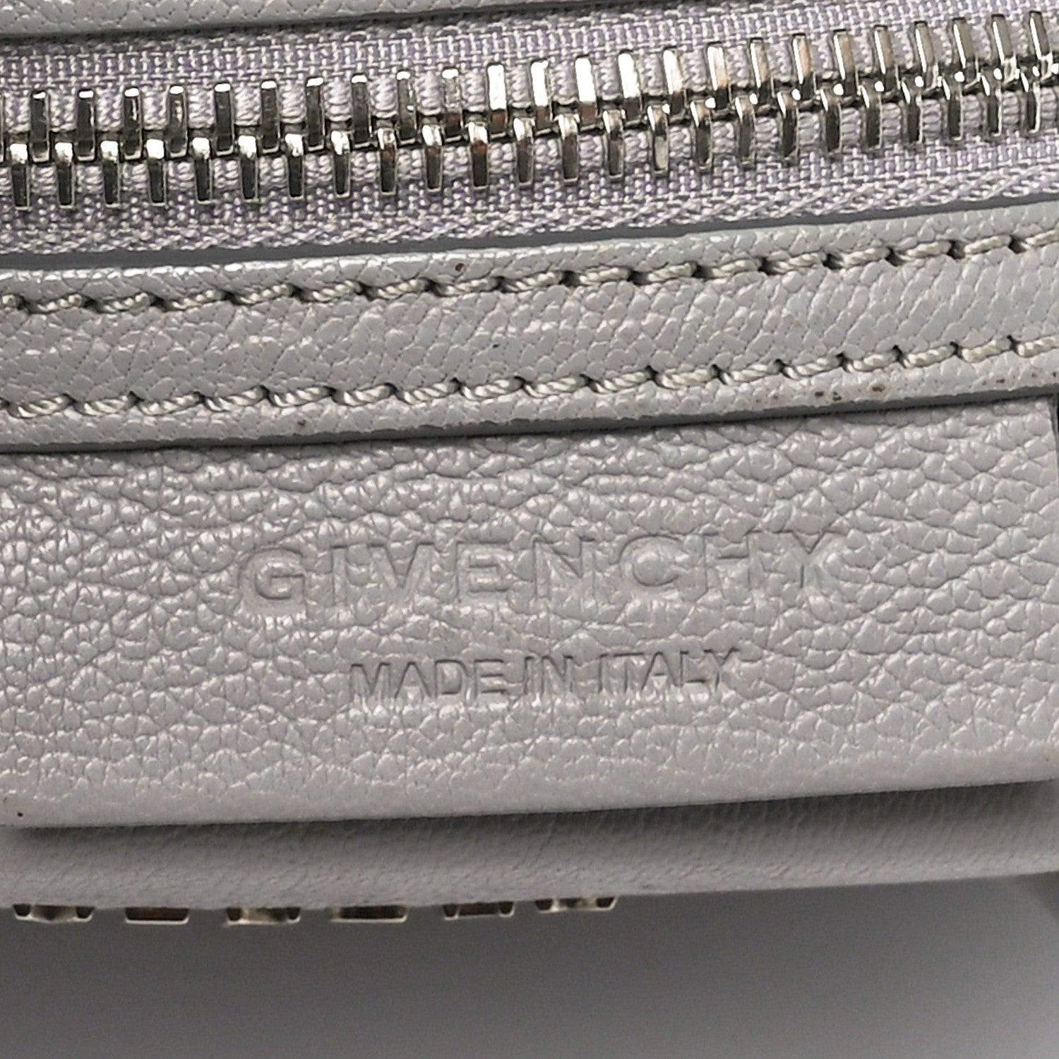 Givenchy Sugar Goatskin Small Antigona Pearl Grey 6 of 13