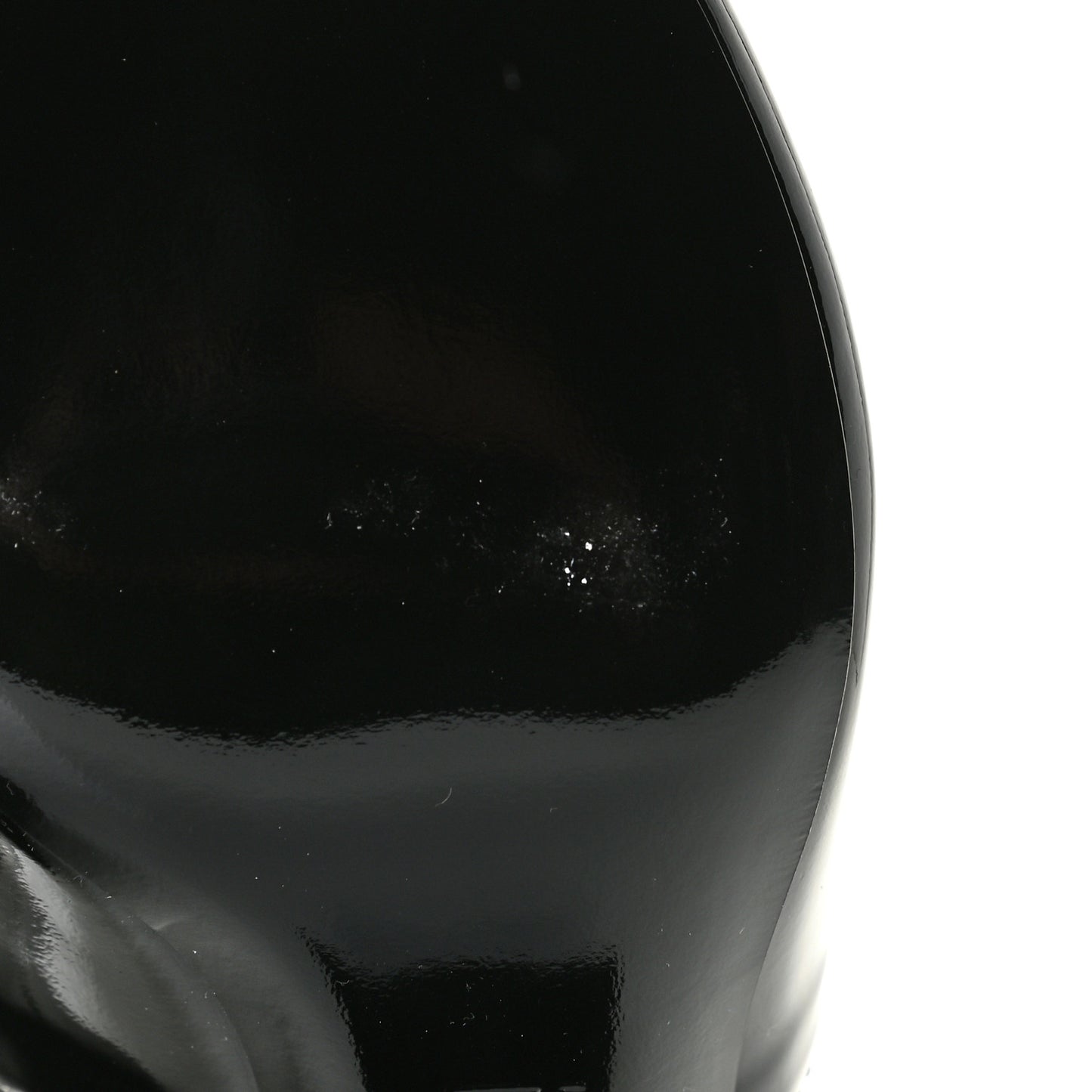 Patent Silhouette Ankle Boots 38.5 Black