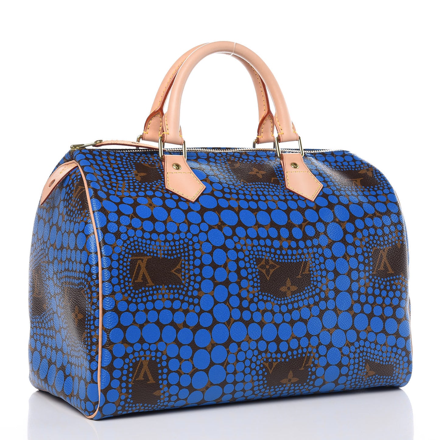 Monogram Kusama Town Speedy 30 Blue