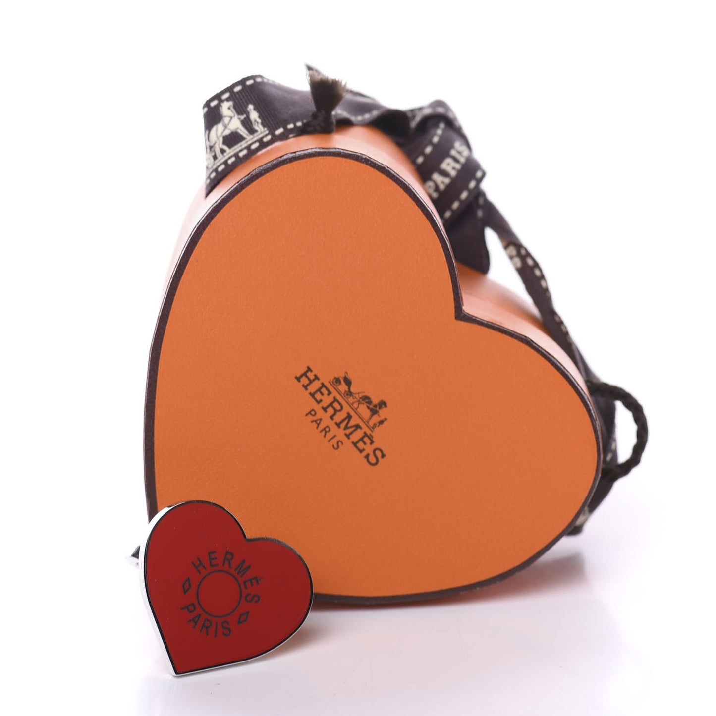 Palladium Coeur Scarf Ring Rouge