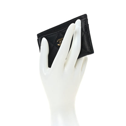 Chanel Caviar Quilted Card Holder Black 2 of 8