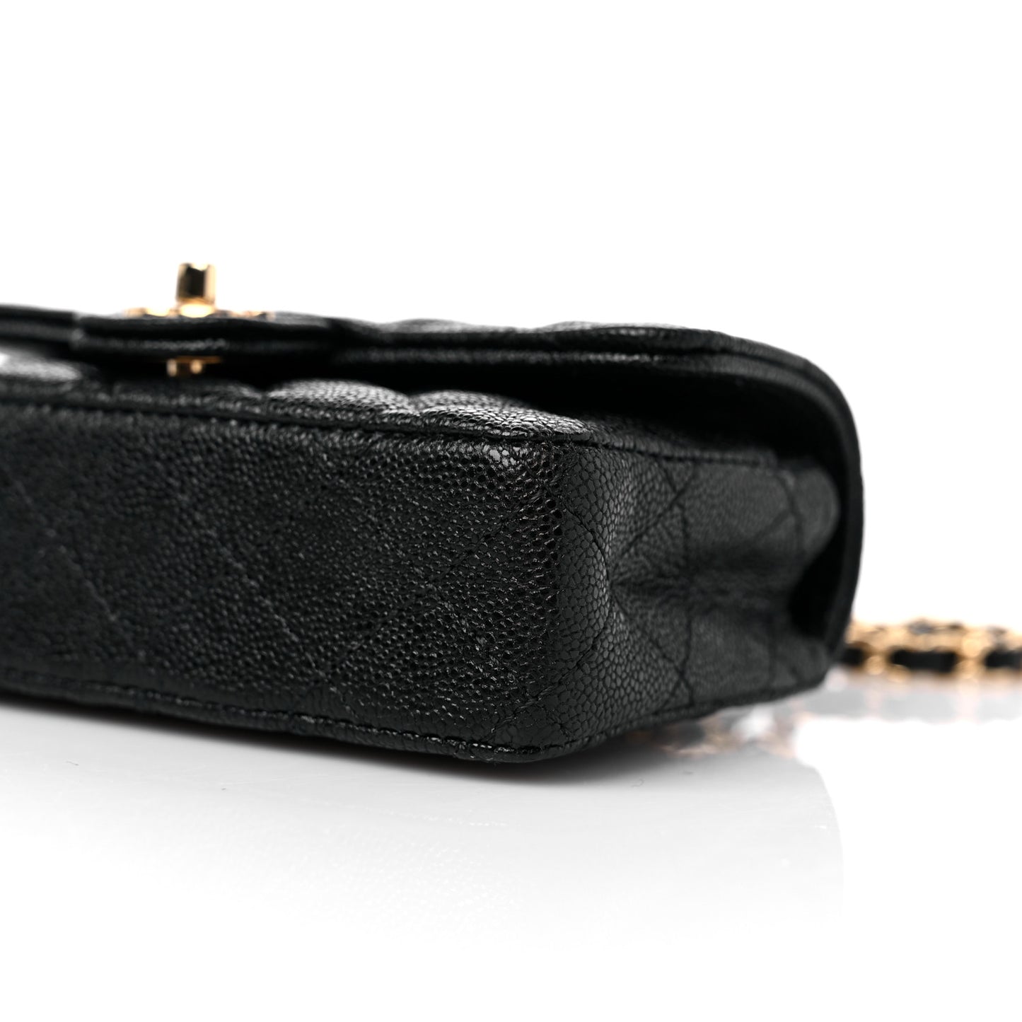 Lambskin Calfskin Tweed Success Story Set of 4 Minis Bags Black