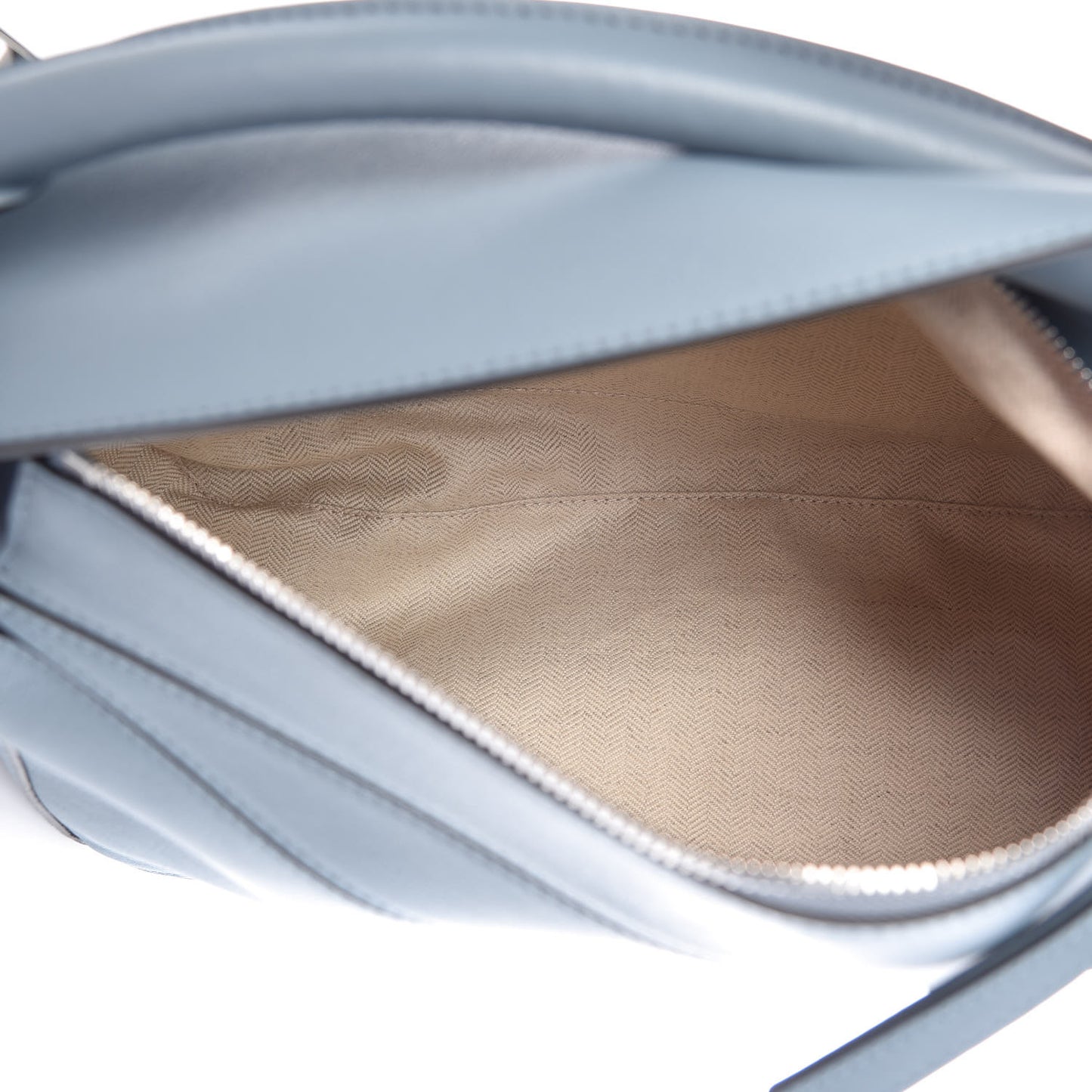 Calfskin Medium Puzzle Bag Stone Blue