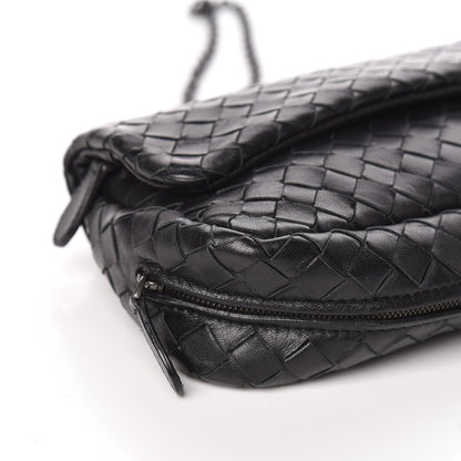 Bottega Veneta Nappa Intrecciato Small Chain Crossbody Black 8 of 9