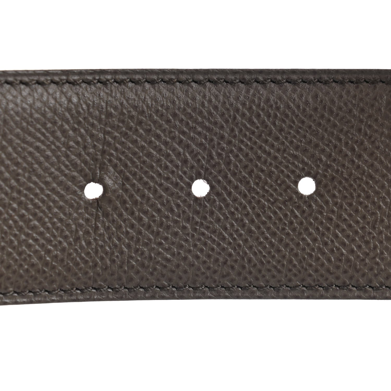 Hermes Epsom Chamonix 42mm Constance 2 H Belt 85 Etain Black 3 of 5