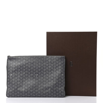 Goyard Goyardine Senat Pochette GM Grey 9 of 9