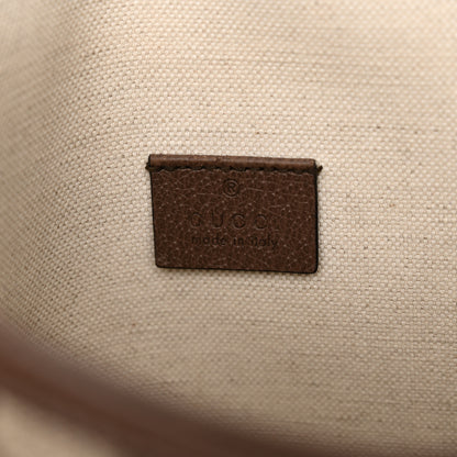 Gucci GG Supreme Monogram Web Medium Neo Vintage Flap Messenger Bag Beige New Acero 6 of 13