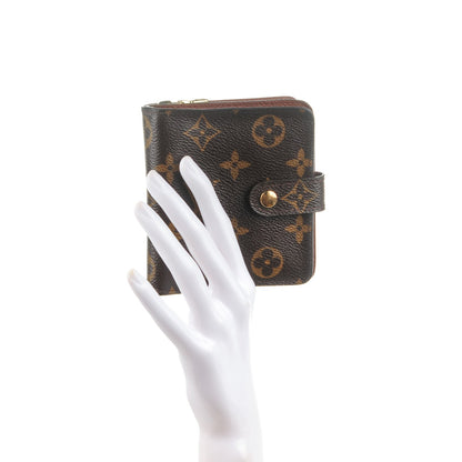 Louis Vuitton Monogram Compact Zippe Zipped Wallet 2 of 8