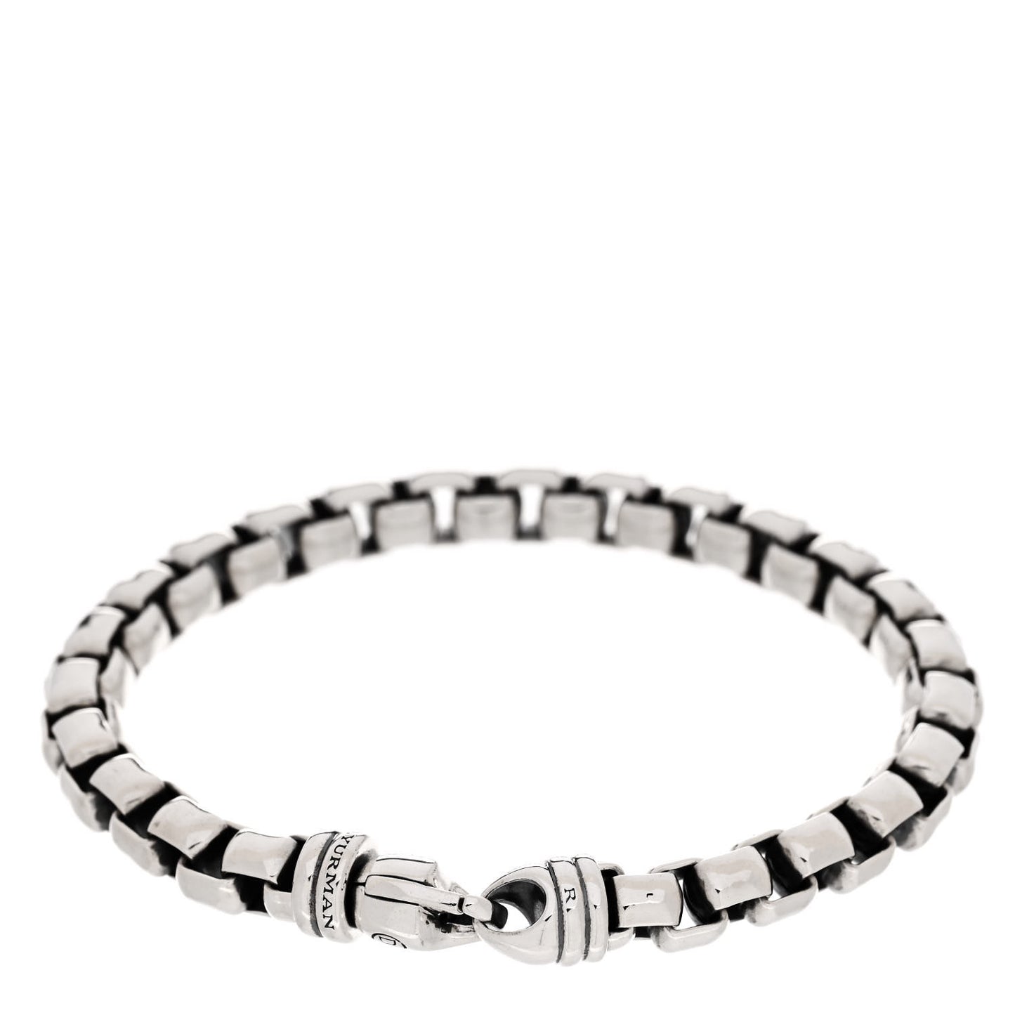Sterling Silver 7mm Box Chain Bracelet