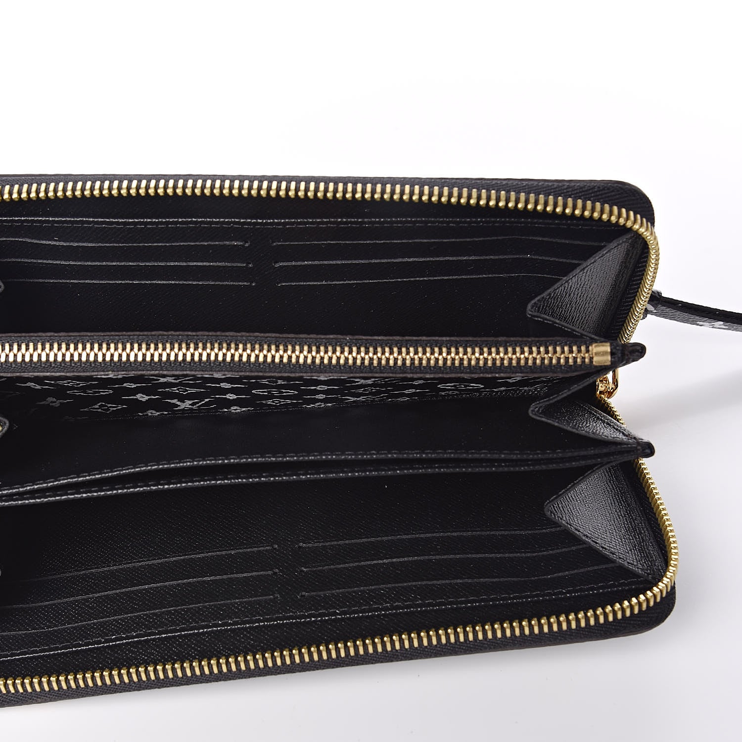 Louis Vuitton Monogram Giant Jungle Zippy Wallet Black 5 of 8