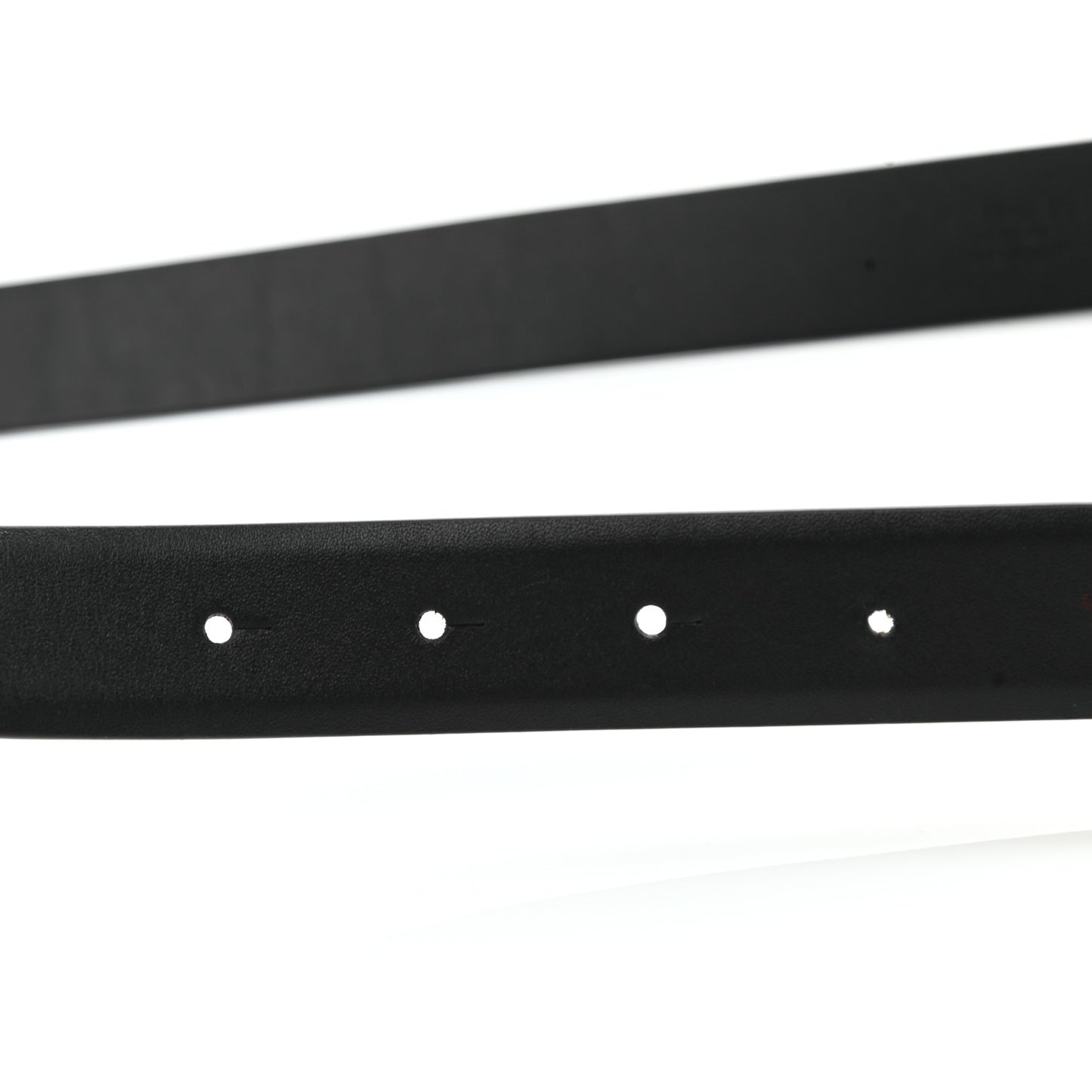 Calfskin CC Chain Vintage Allure Logo Belt 85 34 Black