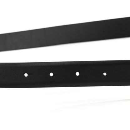 Chanel Calfskin CC Chain Vintage Allure Logo Belt 85 34 Black 7 of 10