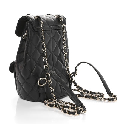 Chanel Caviar Quilted Pockets Backpack Black 2 of 9