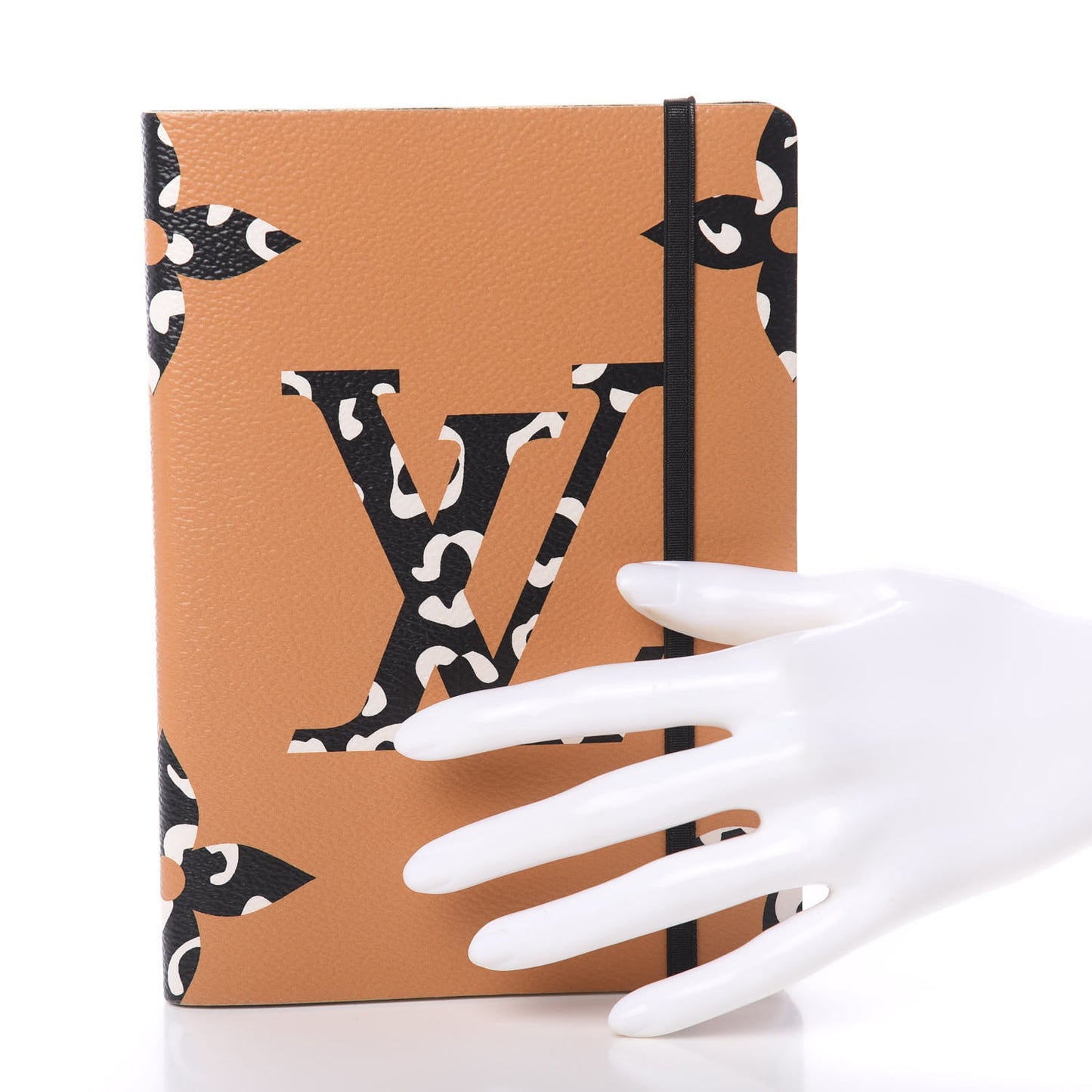 Monogram Giant Jungle Clemence Notebook MM Caramel