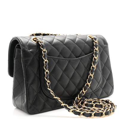 Chanel Caviar Quilted Small Double Flap Black 3 of 10