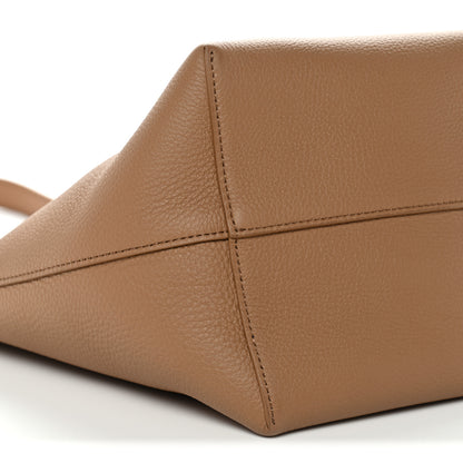 The Row Grained Calfskin Medium N/S Park Tote Sandpit 9 of 10