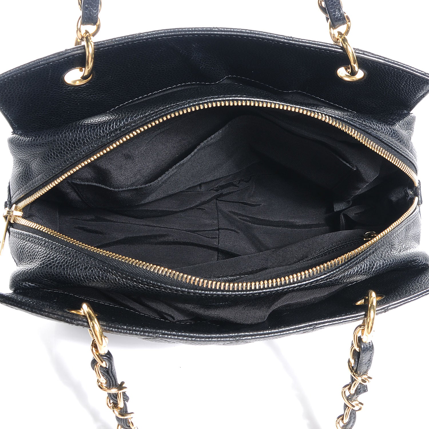 Chanel Caviar Quilted Petit Timeless Tote PTT Black 5 of 6