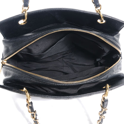 Chanel Caviar Quilted Petit Timeless Tote PTT Black 5 of 6