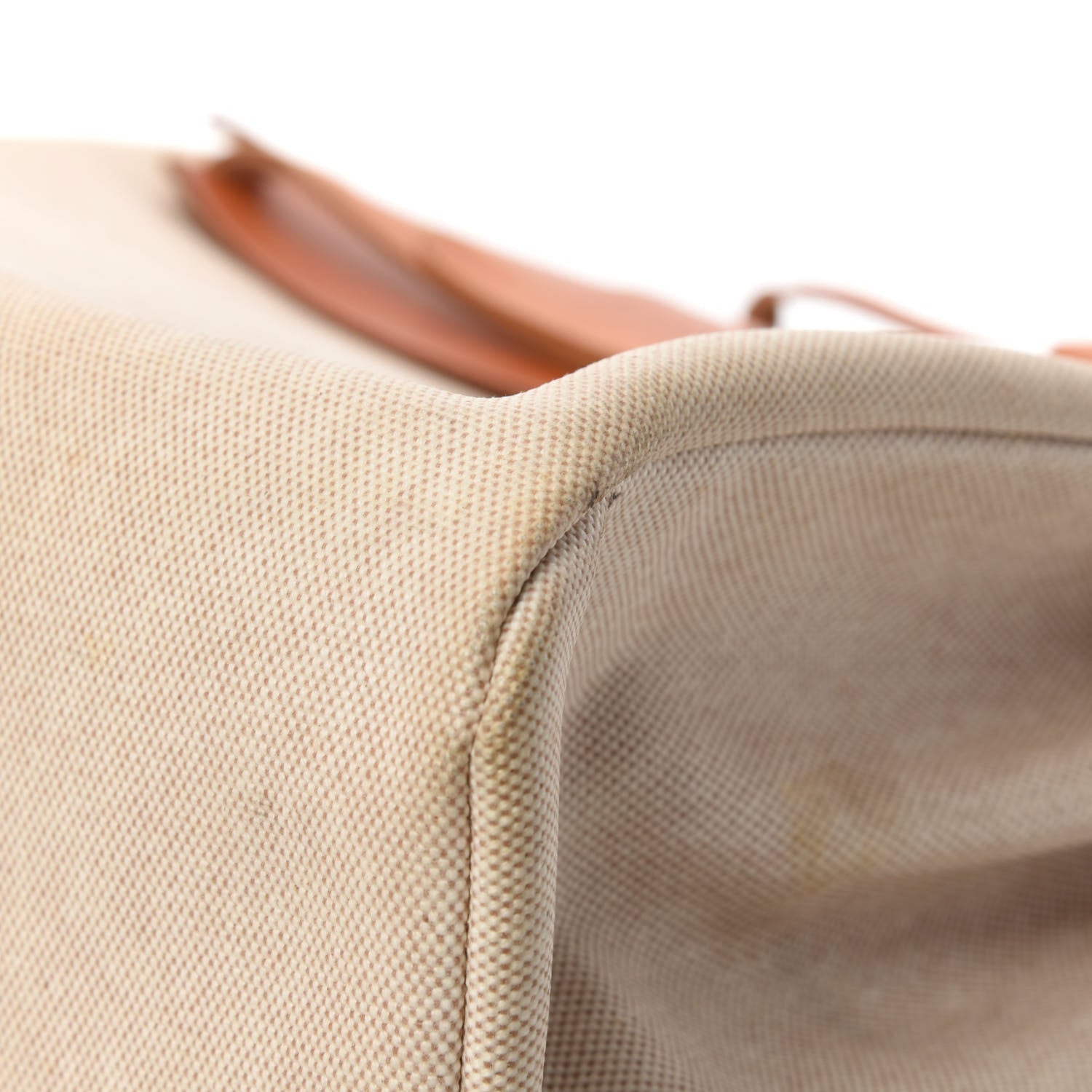 Hermes Toile Vache Calfskin Herbag 39 MM Natural 10 of 17