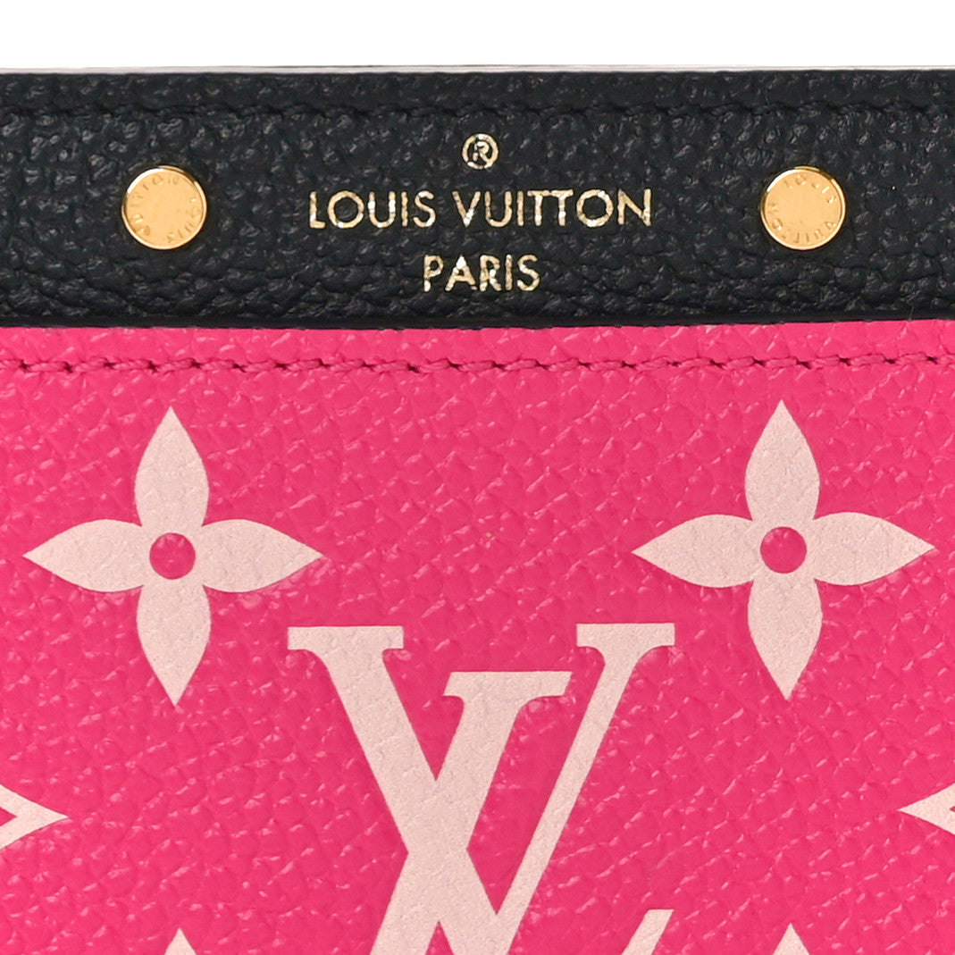 Empreinte Spring In The City Card Holder Black White Pink