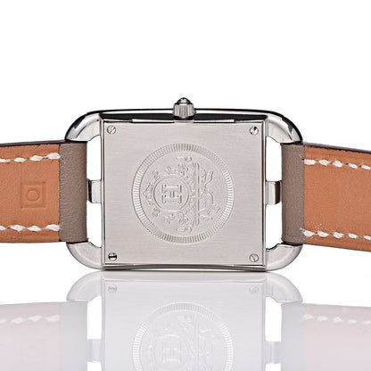 Hermes Stainless Steel Swift 23mm Cape Cod Quartz Watch Etoupe 5 of 11