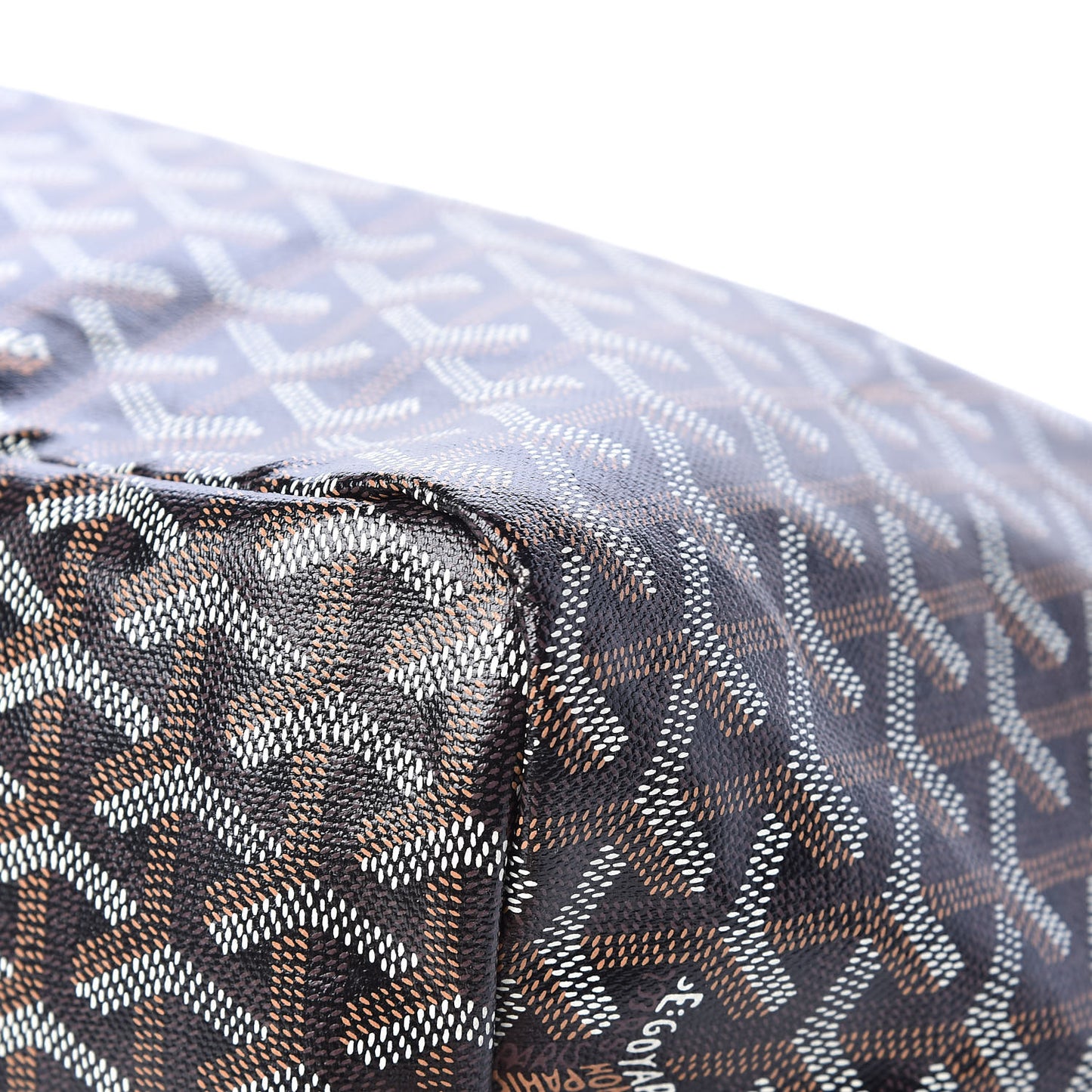 Goyardine Saint Louis GM Black Gold